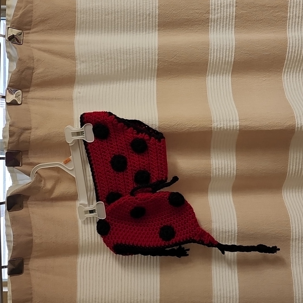 Hand Made diaper cover with hat